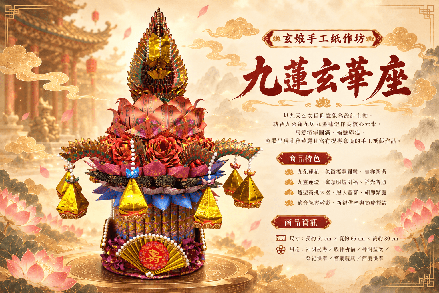 九蓮玄華座 圖片 1